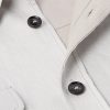 Linen-Blend Twill Overshirt - CU Linen-Blend Twill Overshirt - CU