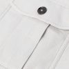 Linen-Blend Twill Overshirt - E1 Linen-Blend Twill Overshirt - E1