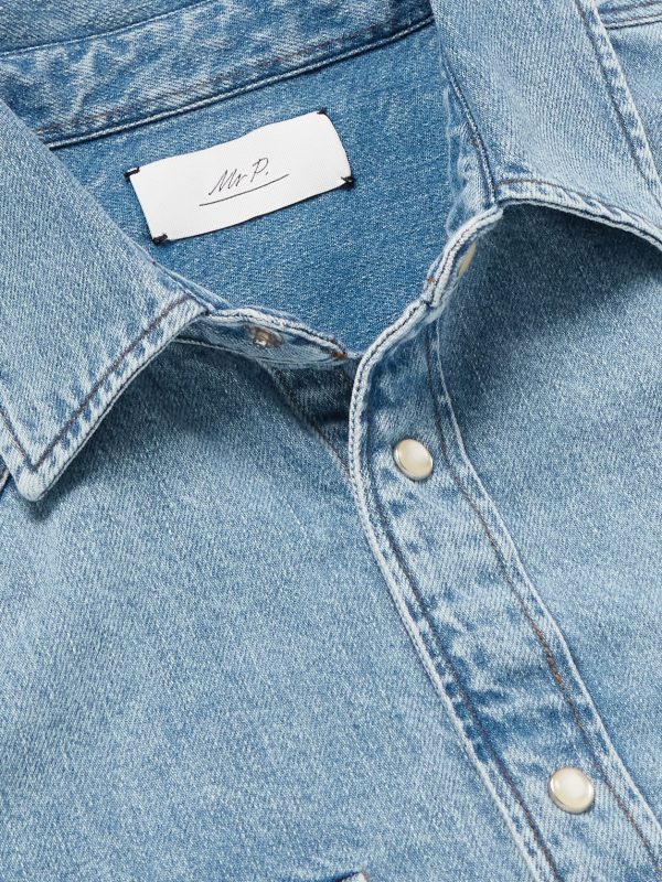 Denim Western Shirt - CU Denim Western Shirt - CU