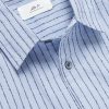 Striped Cotton-Blend Shirt - CU Striped Cotton-Blend Shirt - CU