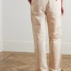 Mike Straight-Leg Organic Cotton and Linen-Blend Twill Trousers - BK Mike Straight-Leg Organic Cotton and Linen-Blend Twill Trousers - BK
