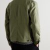 Buffalo Herringbone Cotton-Blend Jacket - BK Buffalo Herringbone Cotton-Blend Jacket - BK