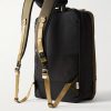 Potential 2-Way Leather and Webbing-Trimmed CORDURA® MasterTeX Backpack - BK Potential 2-Way Leather and Webbing-Trimmed CORDURA® MasterTeX Backpack - BK
