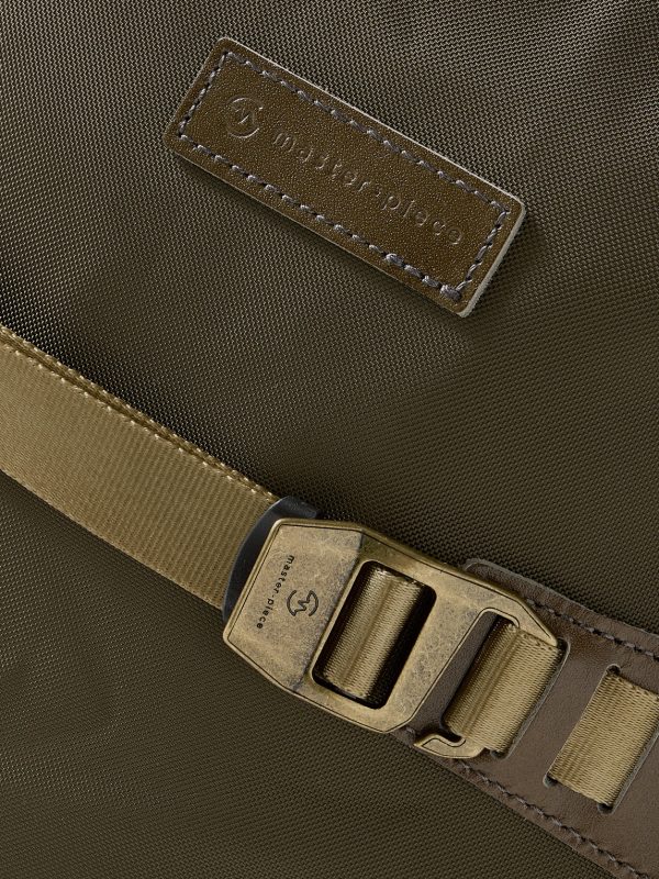 Potential 2-Way Leather and Webbing-Trimmed CORDURA® MasterTeX Backpack - CU Potential 2-Way Leather and Webbing-Trimmed CORDURA® MasterTeX Backpack - CU