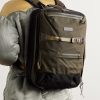 Potential 2-Way Leather and Webbing-Trimmed CORDURA® MasterTeX Backpack - OU Potential 2-Way Leather and Webbing-Trimmed CORDURA® MasterTeX Backpack - OU