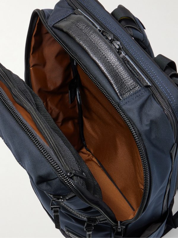 Rise Ver.2 Leather-Trimmed Mastertex-09 Backpack - E1 Rise Ver.2 Leather-Trimmed Mastertex-09 Backpack - E1