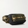 Potential Leather-Trimmed CORDURA® Ballistic Nylon Belt Bag
