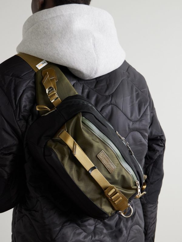 Potential Leather-Trimmed CORDURA® Ballistic Nylon Belt Bag - OU