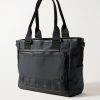 Rise Ver.2 3way Leather-Trimmed Mastertex-09 Tote Bag - BK Rise Ver.2 3way Leather-Trimmed Mastertex-09 Tote Bag - BK