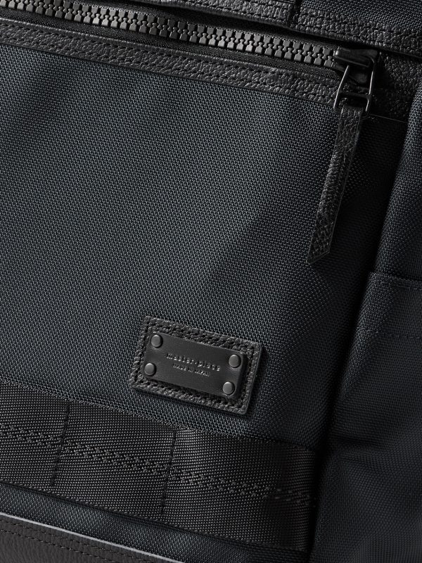 Rise Ver.2 3way Leather-Trimmed Mastertex-09 Tote Bag - CU Rise Ver.2 3way Leather-Trimmed Mastertex-09 Tote Bag - CU