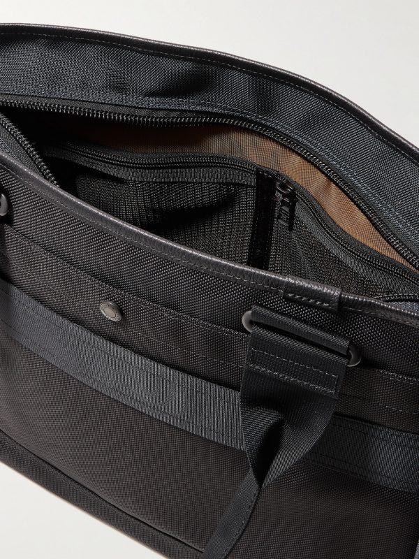 Rise Ver.2 3way Leather-Trimmed Mastertex-09 Tote Bag - E1 Rise Ver.2 3way Leather-Trimmed Mastertex-09 Tote Bag - E1