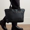 Rise Ver.2 3way Leather-Trimmed Mastertex-09 Tote Bag - OU Rise Ver.2 3way Leather-Trimmed Mastertex-09 Tote Bag - OU