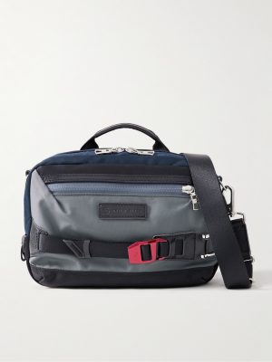 Potential Small Leather-Trimmed CORDURA® Nylon Messenger Bag Potential Small Leather-Trimmed CORDURA® Nylon Messenger Bag