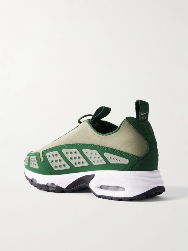 Air Max SNDR Rubber-Trimmed Scuba Sneakers - BK