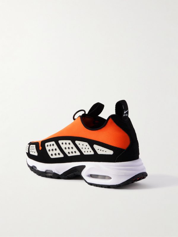 Air Max SNDR Rubber-Trimmed Scuba Sneakers - BK