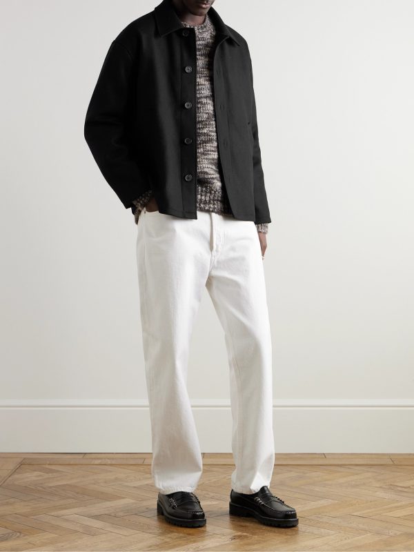 Wool-Felt Overshirt - OU Wool-Felt Overshirt - OU