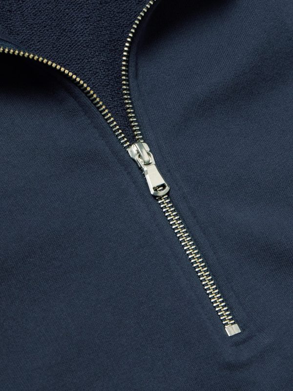 Cotton-Jersey Half-Zip Sweatshirt - CU Cotton-Jersey Half-Zip Sweatshirt - CU