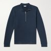 Cotton-Jersey Half-Zip Sweatshirt Cotton-Jersey Half-Zip Sweatshirt