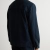Cotton-Blend Moleskin Shirt Jacket - BK Cotton-Blend Moleskin Shirt Jacket - BK