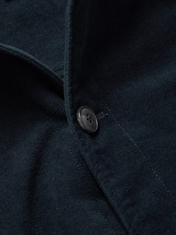 Cotton-Blend Moleskin Shirt Jacket - CU Cotton-Blend Moleskin Shirt Jacket - CU