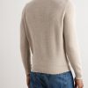 City Birdseye Baby Cashmere Sweater - BK City Birdseye Baby Cashmere Sweater - BK