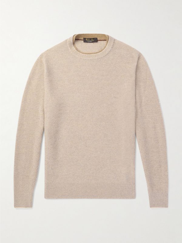 City Birdseye Baby Cashmere Sweater City Birdseye Baby Cashmere Sweater