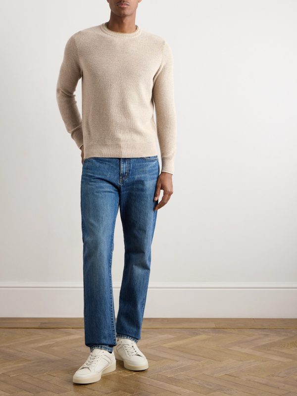 City Birdseye Baby Cashmere Sweater - OU City Birdseye Baby Cashmere Sweater - OU