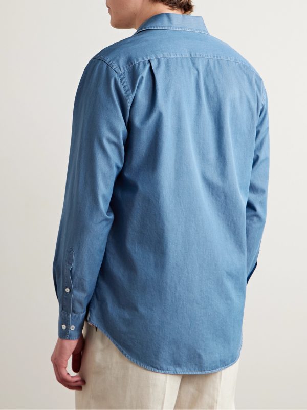 André Cotton-Chambray Shirt - BK