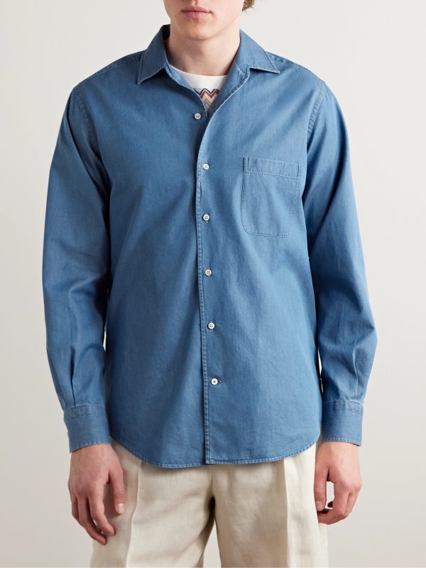 André Cotton-Chambray Shirt - FR