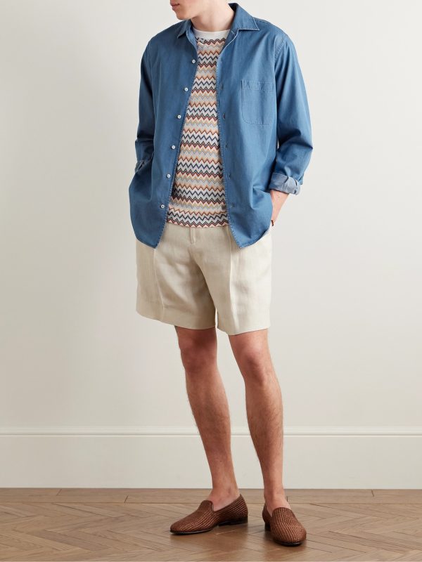 André Cotton-Chambray Shirt - OU