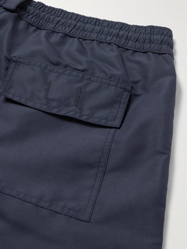Bay Straight-Leg Mid-Length Swim Shorts - CU