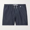 Bay Straight-Leg Mid-Length Swim Shorts