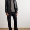 Silk and Cotton-Blend T-Shirt - OU Silk and Cotton-Blend T-Shirt - OU