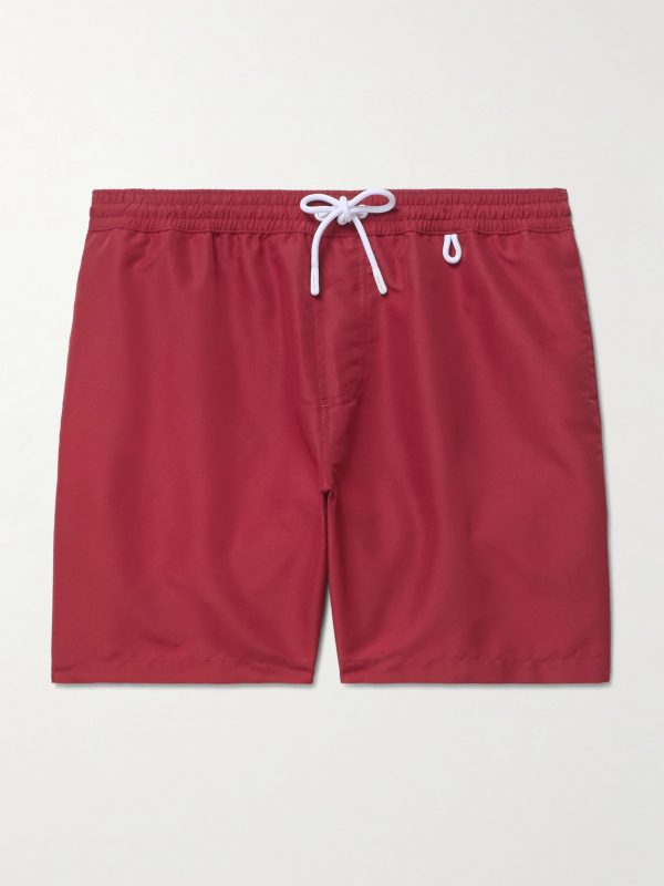 Bay Straight-Leg Mid-Length Swim Shorts Bay Straight-Leg Mid-Length Swim Shorts