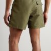 Bay Straight-Leg Mid-Length Swim Shorts - BK Bay Straight-Leg Mid-Length Swim Shorts - BK