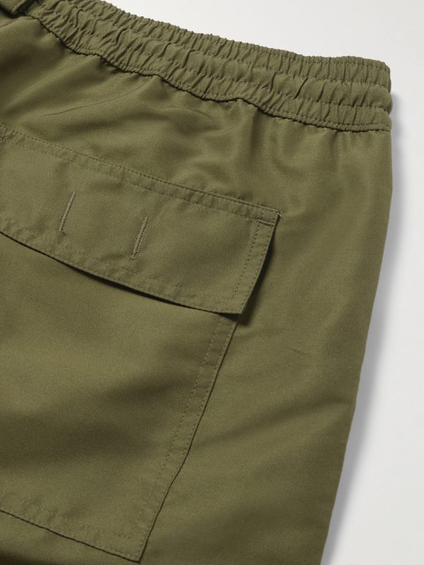 Bay Straight-Leg Mid-Length Swim Shorts - CU Bay Straight-Leg Mid-Length Swim Shorts - CU