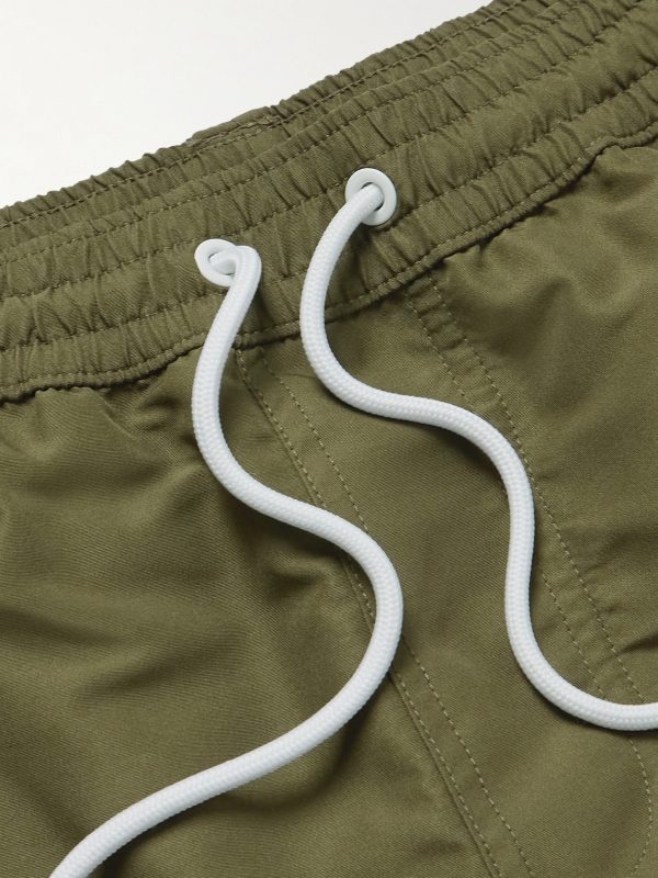 Bay Straight-Leg Mid-Length Swim Shorts - E1 Bay Straight-Leg Mid-Length Swim Shorts - E1