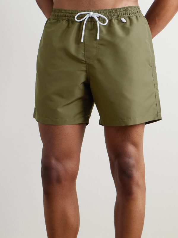 Bay Straight-Leg Mid-Length Swim Shorts - OU Bay Straight-Leg Mid-Length Swim Shorts - OU