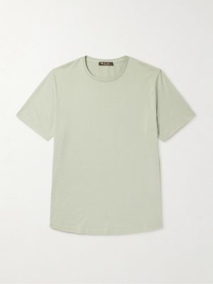 Silk and Cotton-Blend T-Shirt Silk and Cotton-Blend T-Shirt