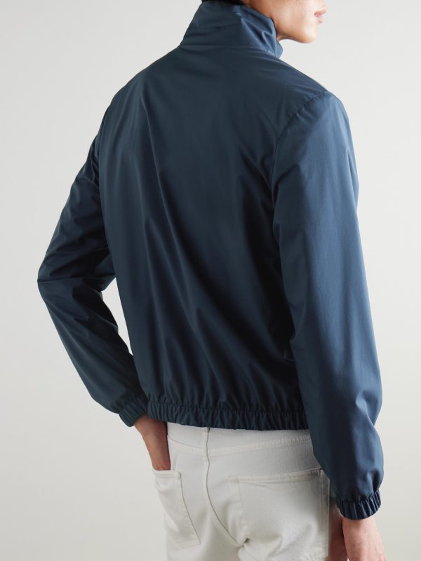 Reversible Storm System® Jersey and Twill Bomber Jacket - BK Reversible Storm System® Jersey and Twill Bomber Jacket - BK
