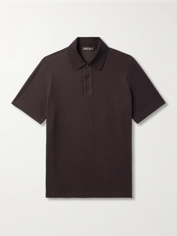 Stretch-Cotton Piqué Polo Shirt