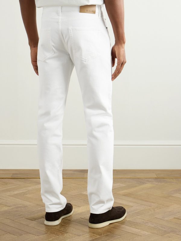 Slim-Fit Straight-Leg Jeans - BK