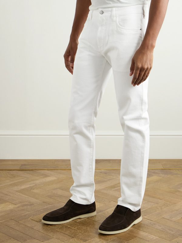 Slim-Fit Straight-Leg Jeans - FR