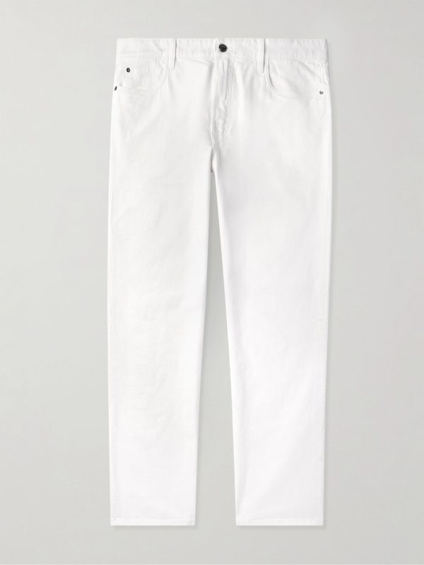 Slim-Fit Straight-Leg Jeans