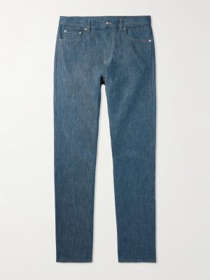Kamen Slim-Fit Straight-Leg Denim Trousers