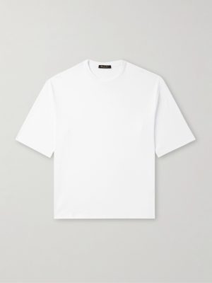 Tremezzo Sea Island Cotton-Jersey T-Shirt
