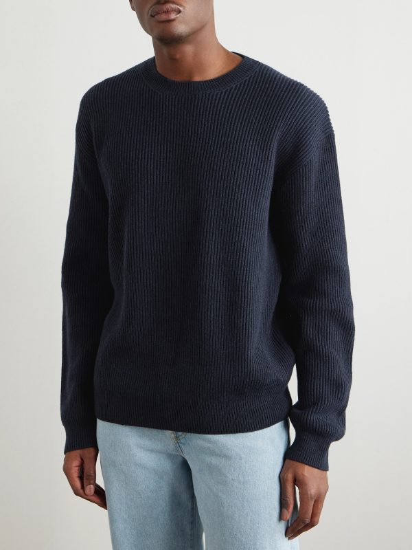 Fobello Ribbed Cashmere Sweater - FR Fobello Ribbed Cashmere Sweater - FR