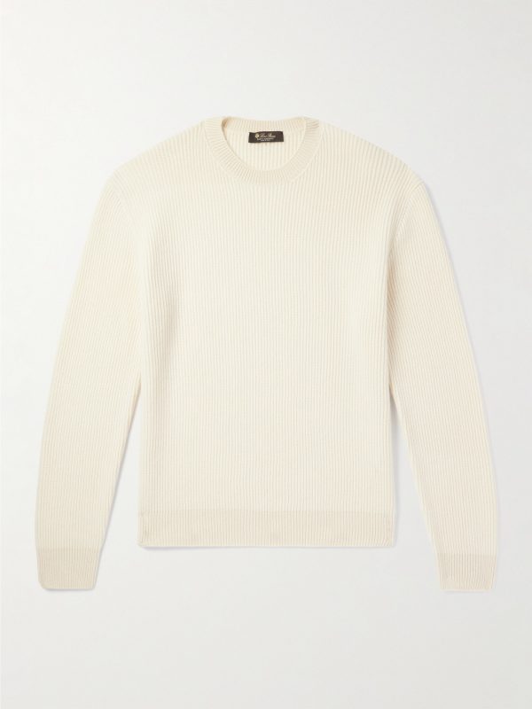 Fobello Ribbed Cashmere Sweater