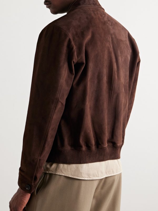 Kane Rain System® Suede Bomber Jacket - BK Kane Rain System® Suede Bomber Jacket - BK