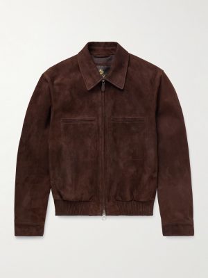 Kane Rain System® Suede Bomber Jacket Kane Rain System® Suede Bomber Jacket